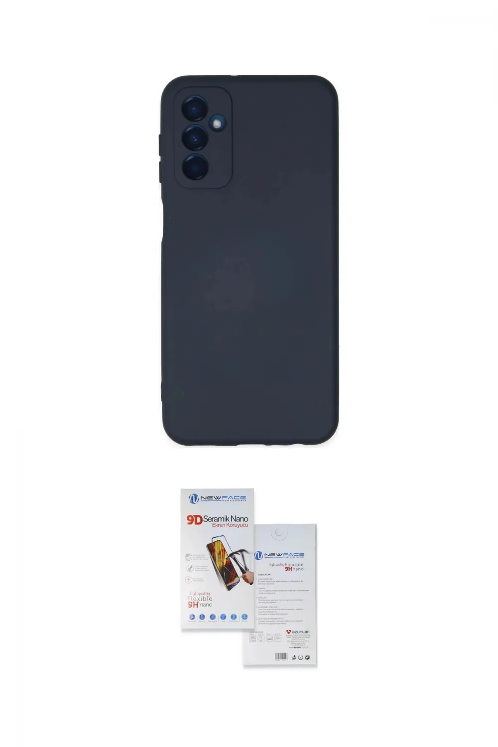 ieg™ Galaxy M23 Kılıf Ahenk Serisi - Siyah Seramik Nano Ekran Koruyucu