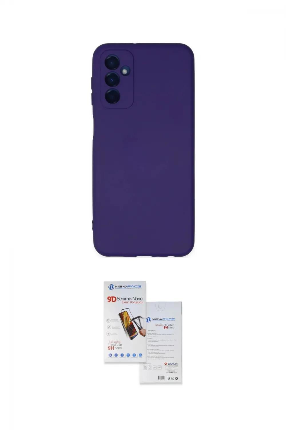 ieg™ Galaxy M23 Kılıf Ahenk Serisi - Siyah Seramik Nano Ekran Koruyucu