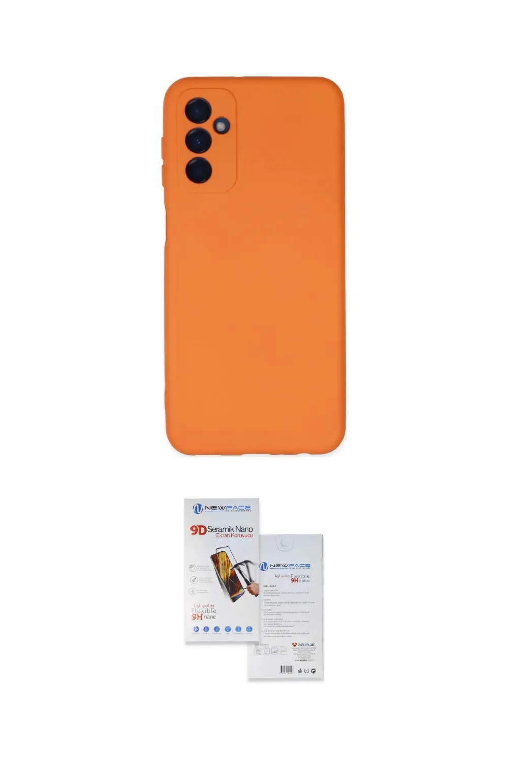 ieg™ Galaxy M23 Kılıf Ahenk Serisi - Siyah Seramik Nano Ekran Koruyucu