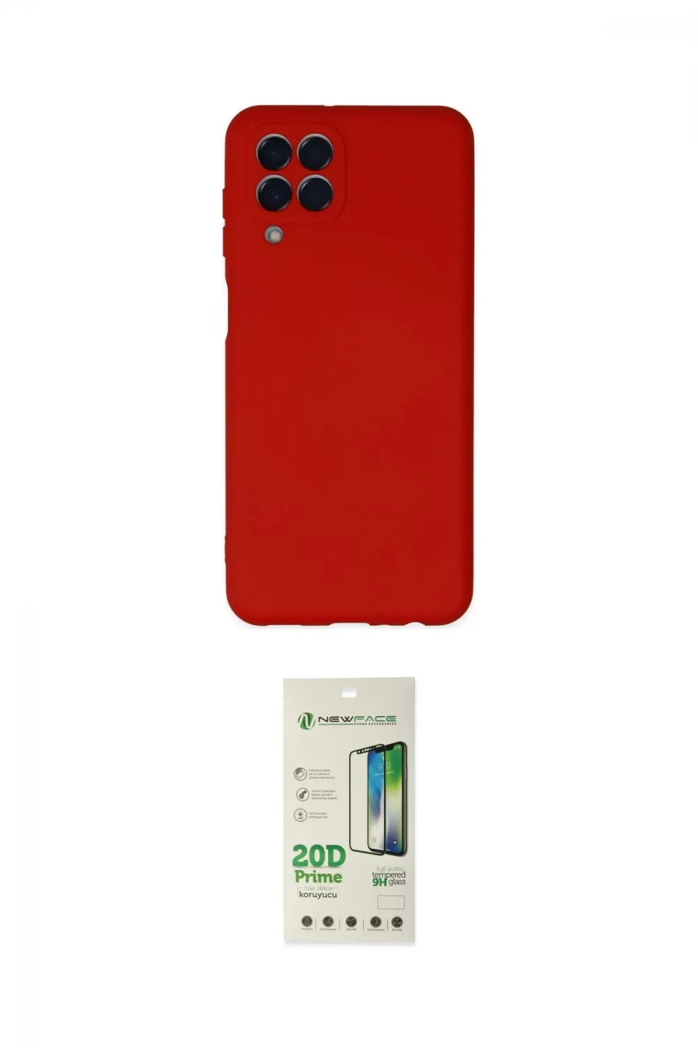 ieg™ Galaxy M33 Kılıf Ahenk Serisi - Siyah 20D Premium Cam Ekran Koruyucu