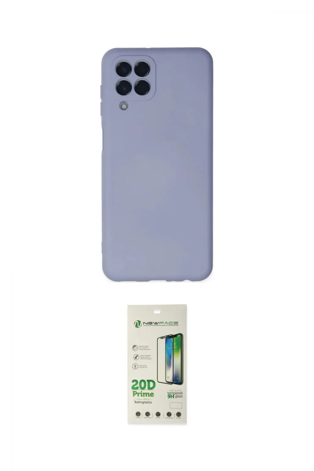 ieg™ Galaxy M33 Kılıf Ahenk Serisi - Siyah 20D Premium Cam Ekran Koruyucu