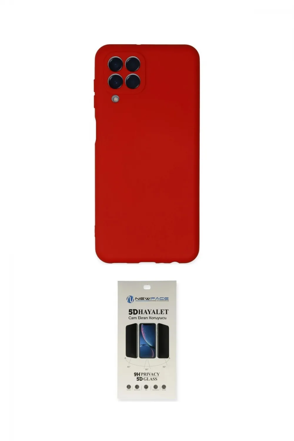 ieg™ Galaxy M33 Kılıf Ahenk Serisi - Siyah 5D Hayalet Cam Ekran Koruyucu
