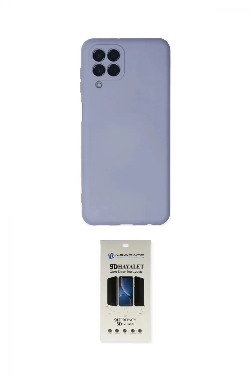 ieg™ Galaxy M33 Kılıf Ahenk Serisi - Siyah 5D Hayalet Cam Ekran Koruyucu
