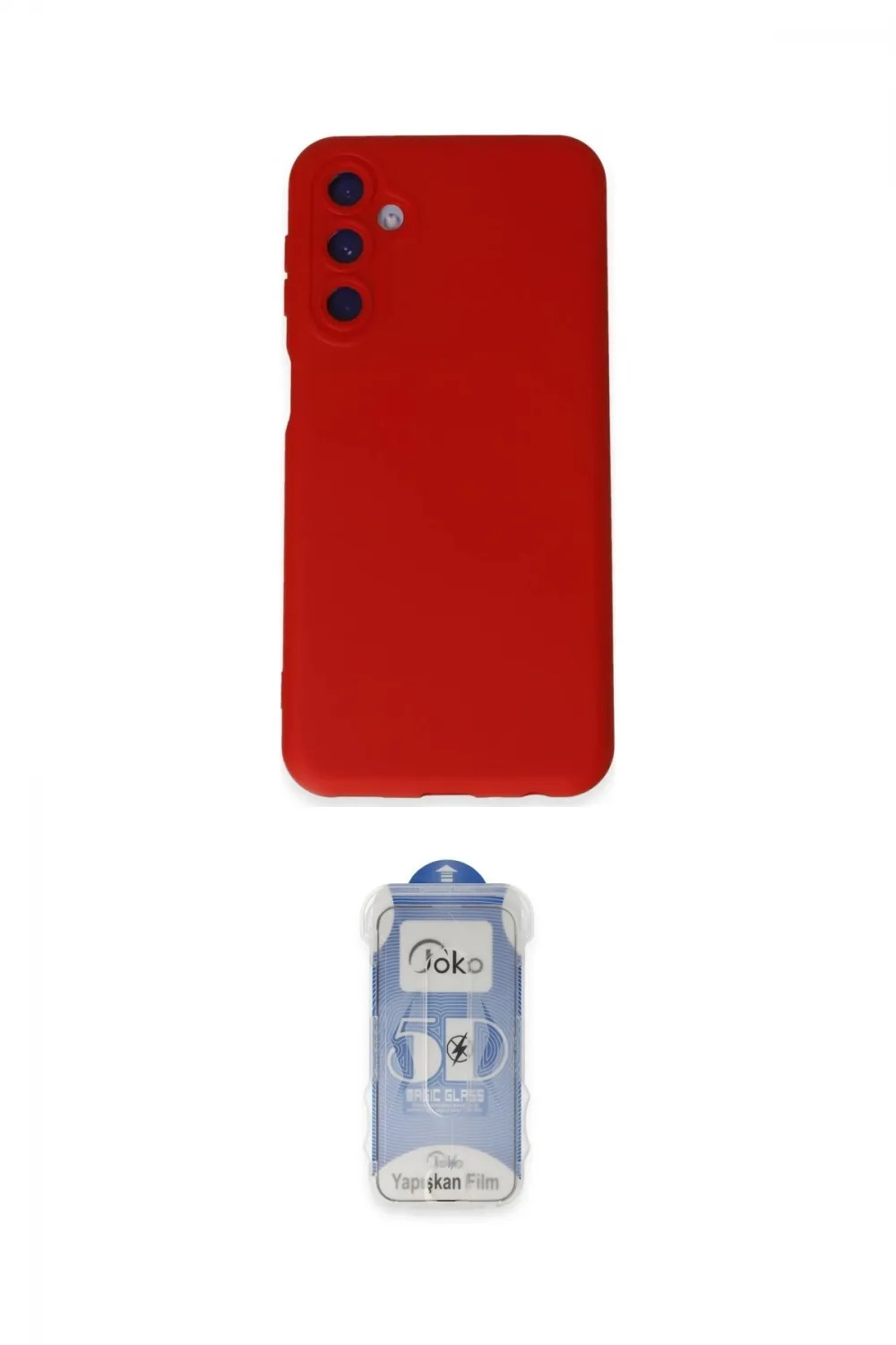 ieg™ Galaxy M34 5G Kılıf Ahenk Serisi - Siyah Joko Magic 5D Cam