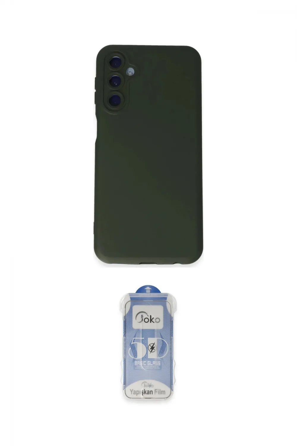 ieg™ Galaxy M34 5G Kılıf Ahenk Serisi - Siyah Joko Magic 5D Cam