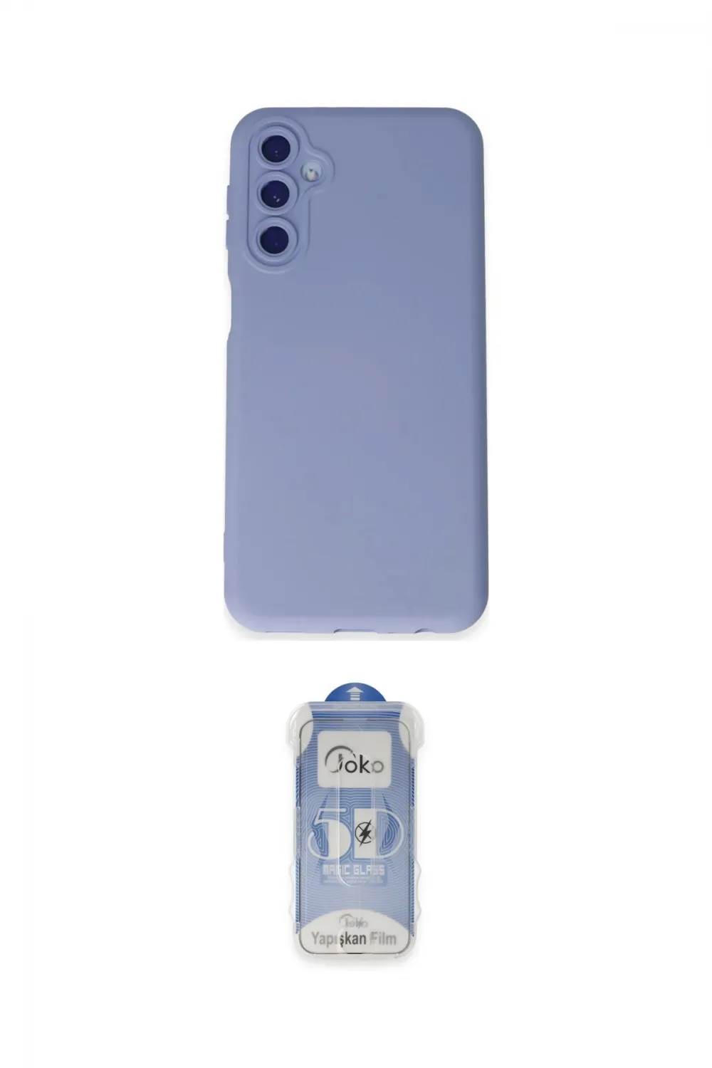 ieg™ Galaxy M34 5G Kılıf Ahenk Serisi - Siyah Joko Magic 5D Cam