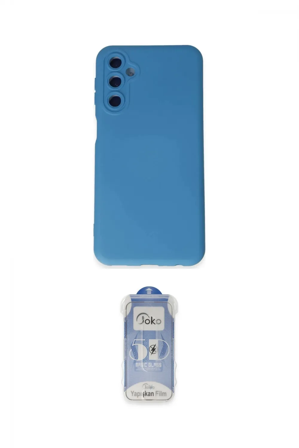ieg™ Galaxy M34 5G Kılıf Ahenk Serisi - Siyah Joko Magic 5D Cam