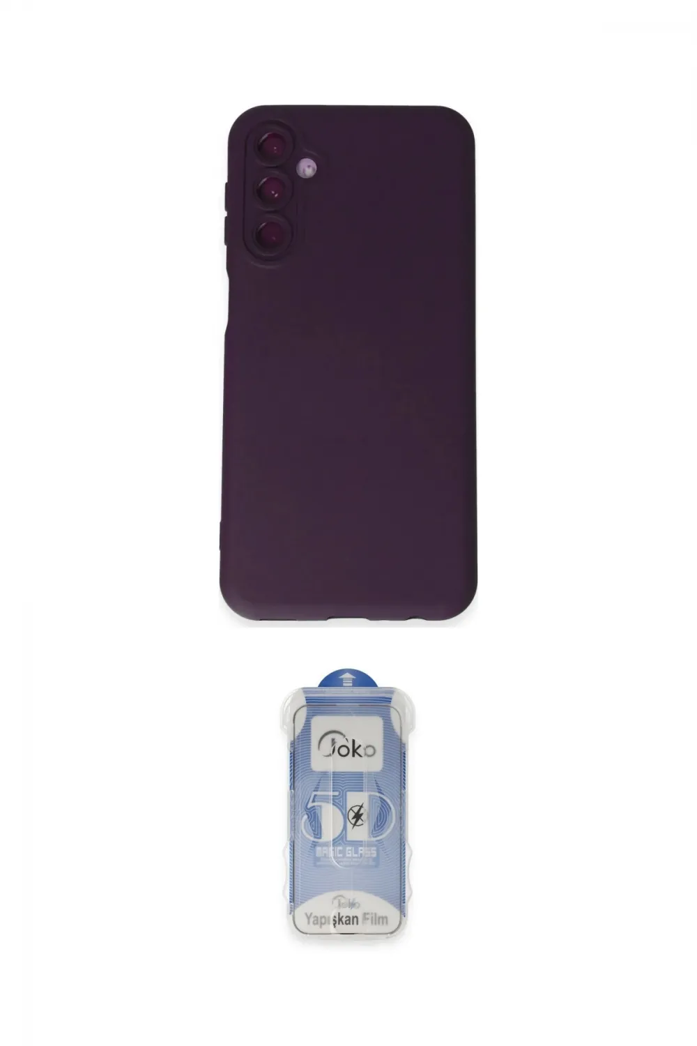 ieg™ Galaxy M34 5G Kılıf Ahenk Serisi - Siyah Joko Magic 5D Cam