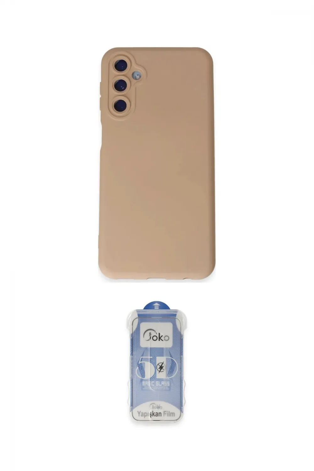 ieg™ Galaxy M34 5G Kılıf Ahenk Serisi - Siyah Joko Magic 5D Cam