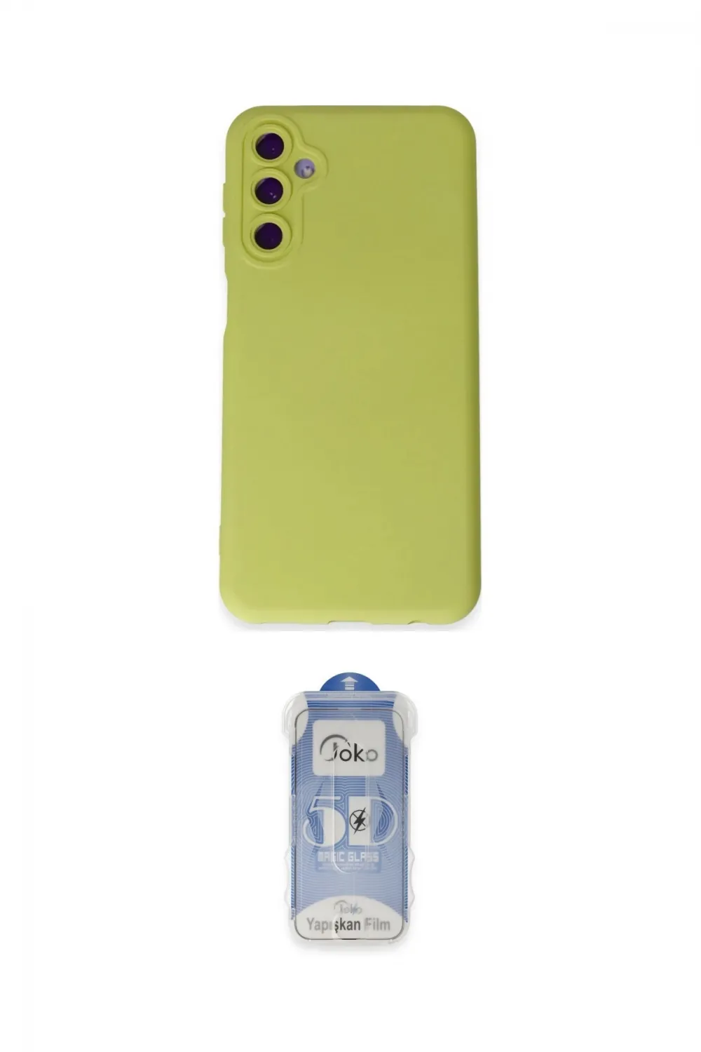 ieg™ Galaxy M34 5G Kılıf Ahenk Serisi - Siyah Joko Magic 5D Cam