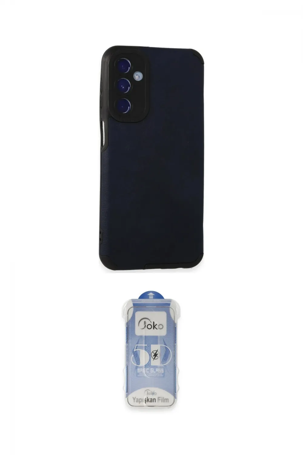 ieg™ Galaxy M34 5G Kılıf Doruk Asil Koleksiyonu - Siyah Joko Magic 5D Cam