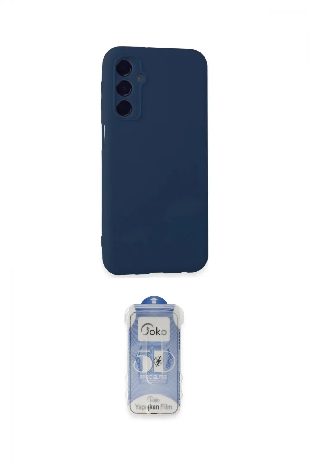 ieg™ Galaxy M34 5G Kılıf Kozmos Yansıma Özel Seri - Siyah Joko Magic 5D Cam