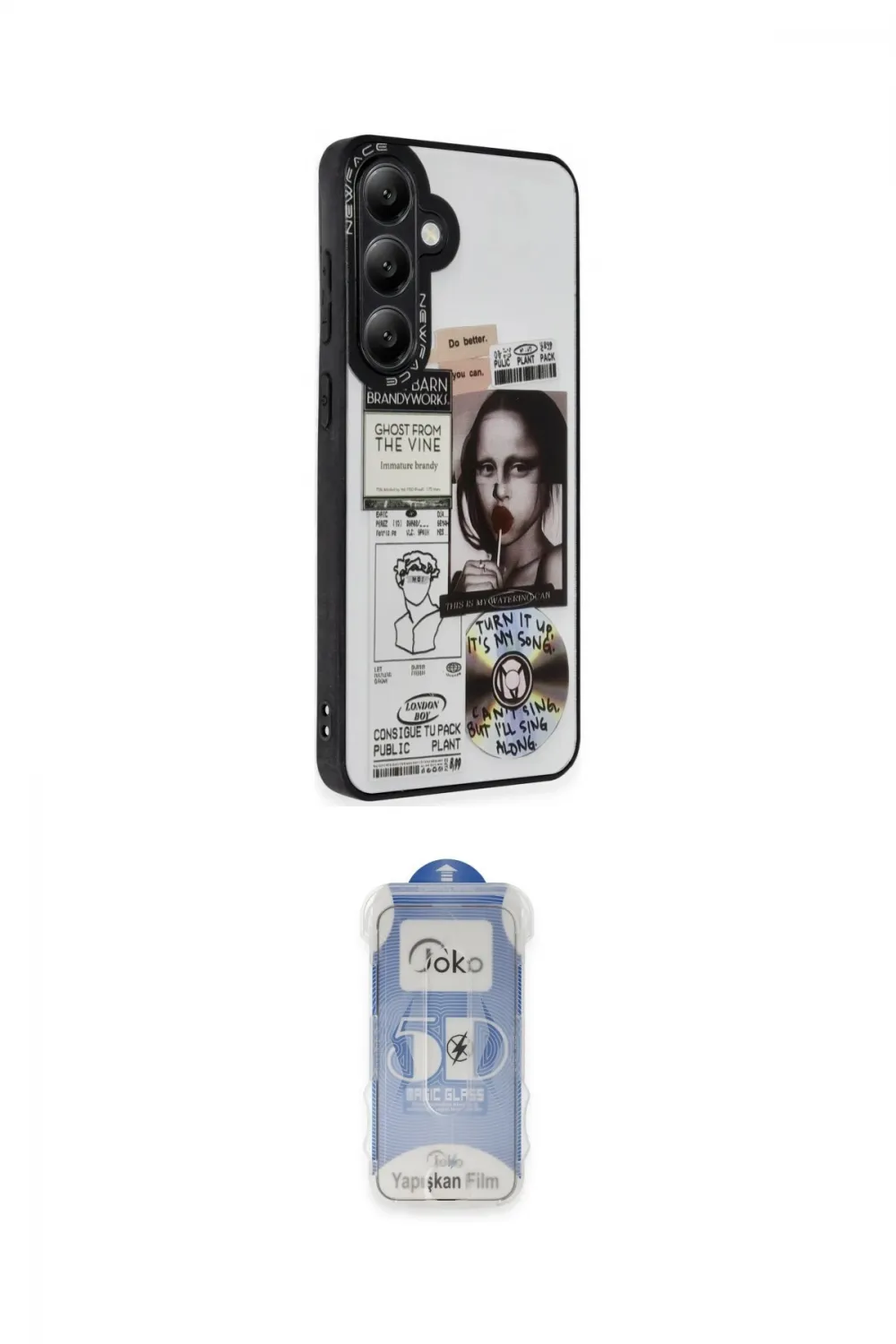 ieg™ Galaxy M34 5G Kılıf Odak Klasik Serisi - Siyah Joko Magic 5D Cam