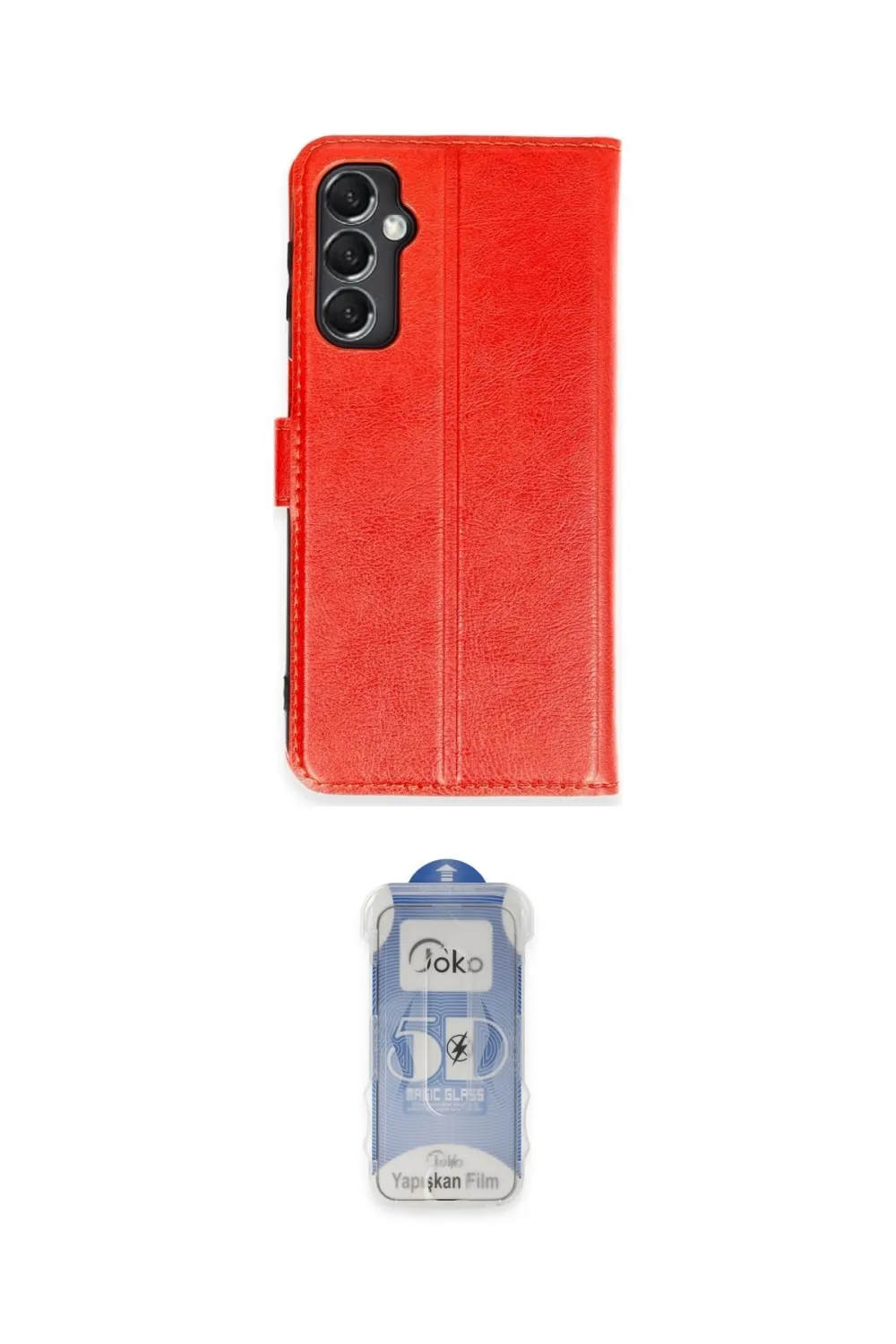 ieg™ Galaxy M34 5G Kılıf Siluet Işık Serisi - Siyah Joko Magic 5D Cam
