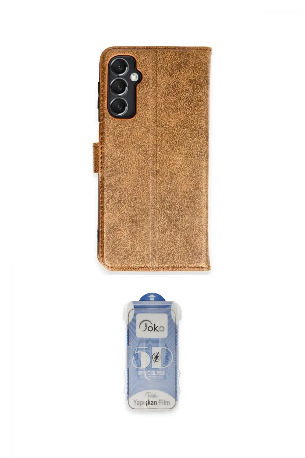 ieg™ Galaxy M34 5G Kılıf Siluet Işık Serisi - Siyah Joko Magic 5D Cam