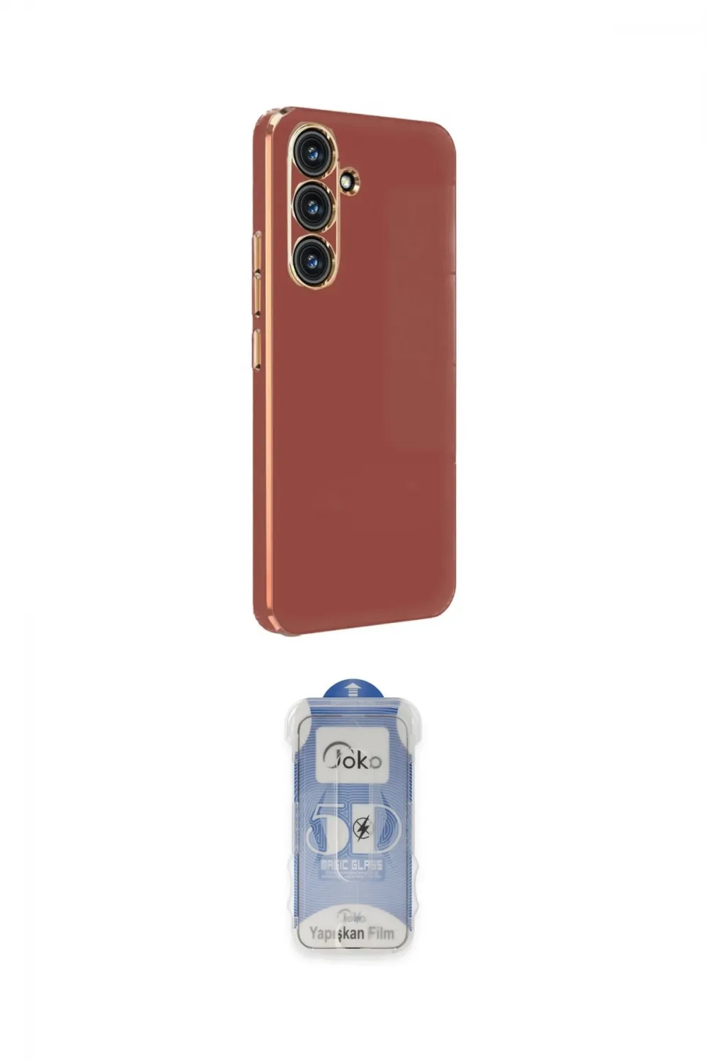 ieg™ Galaxy M34 5G Kılıf Yankı Serisi - Siyah Joko Magic 5D Cam