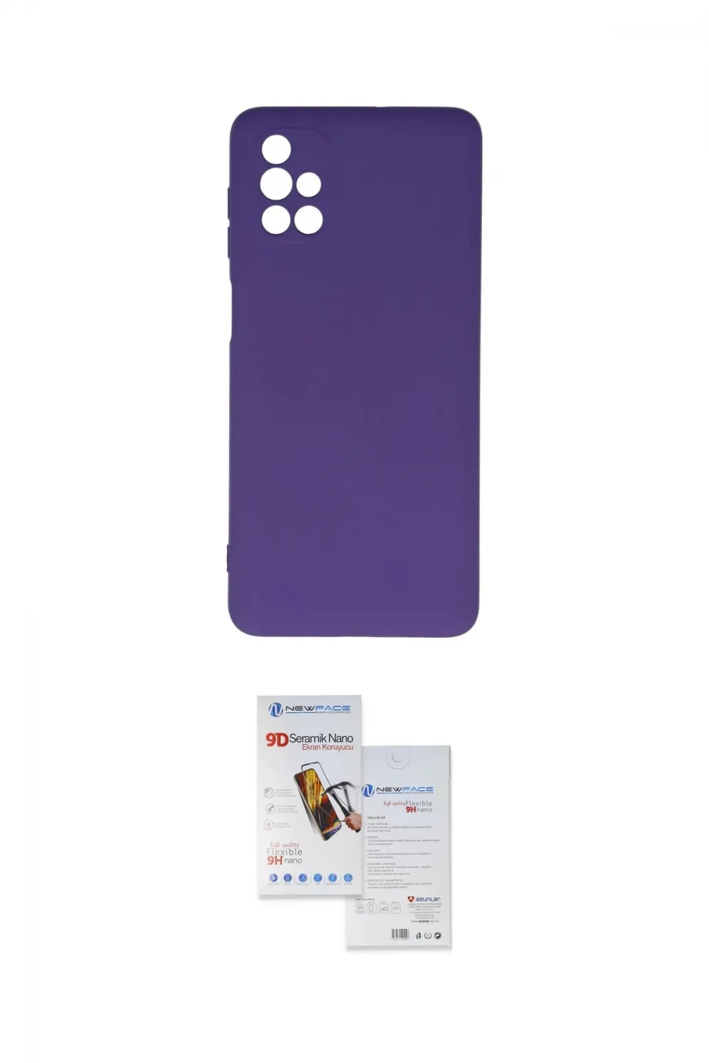 ieg™ Galaxy M51 Kılıf Ahenk Serisi - Siyah Seramik Nano Ekran Koruyucu