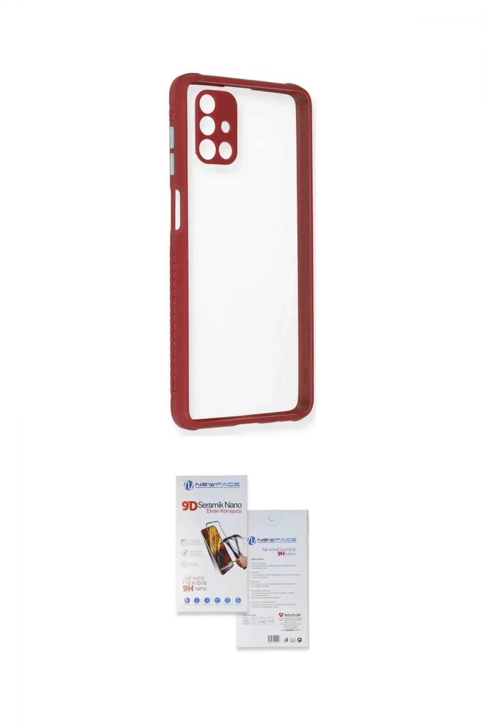 ieg™ Galaxy M51 Kılıf Nova Asil Özel Seri - Siyah Seramik Nano Ekran Koruyucu