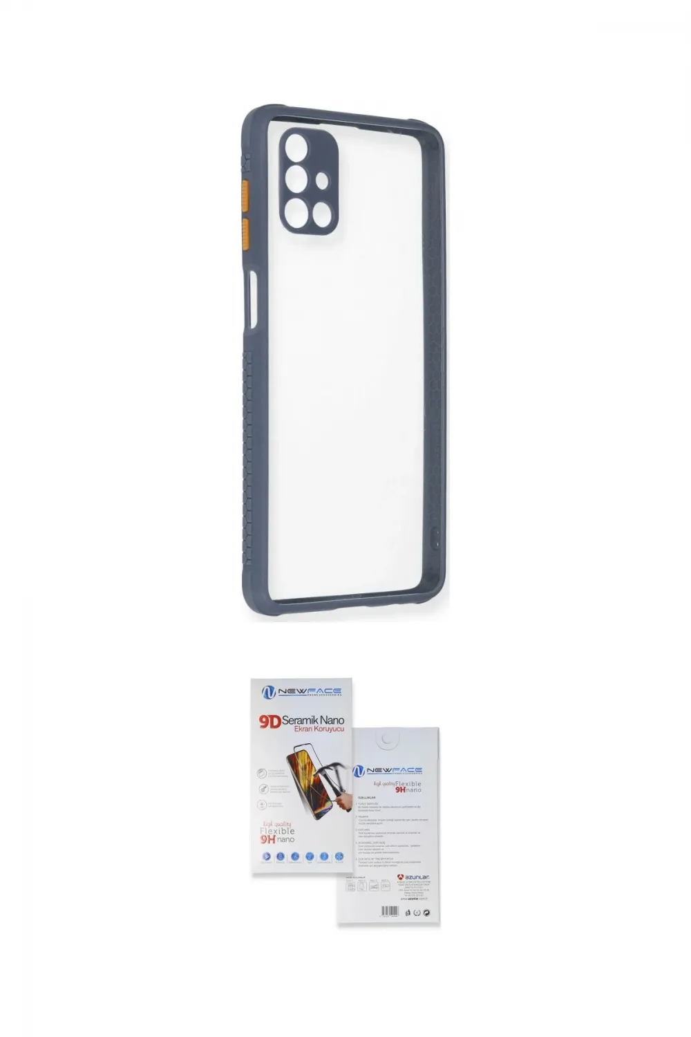 ieg™ Galaxy M51 Kılıf Nova Asil Özel Seri - Siyah Seramik Nano Ekran Koruyucu