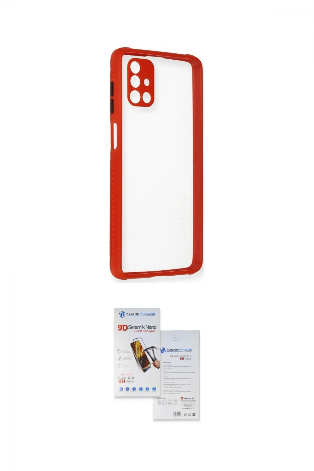 ieg™ Galaxy M51 Kılıf Nova Asil Özel Seri - Siyah Seramik Nano Ekran Koruyucu