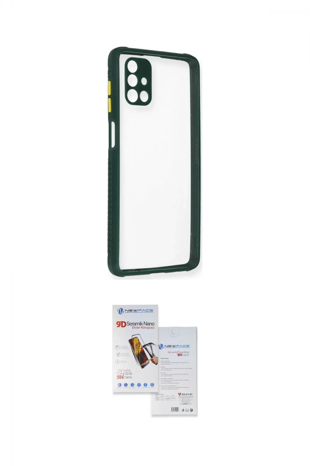 ieg™ Galaxy M51 Kılıf Nova Asil Özel Seri - Siyah Seramik Nano Ekran Koruyucu