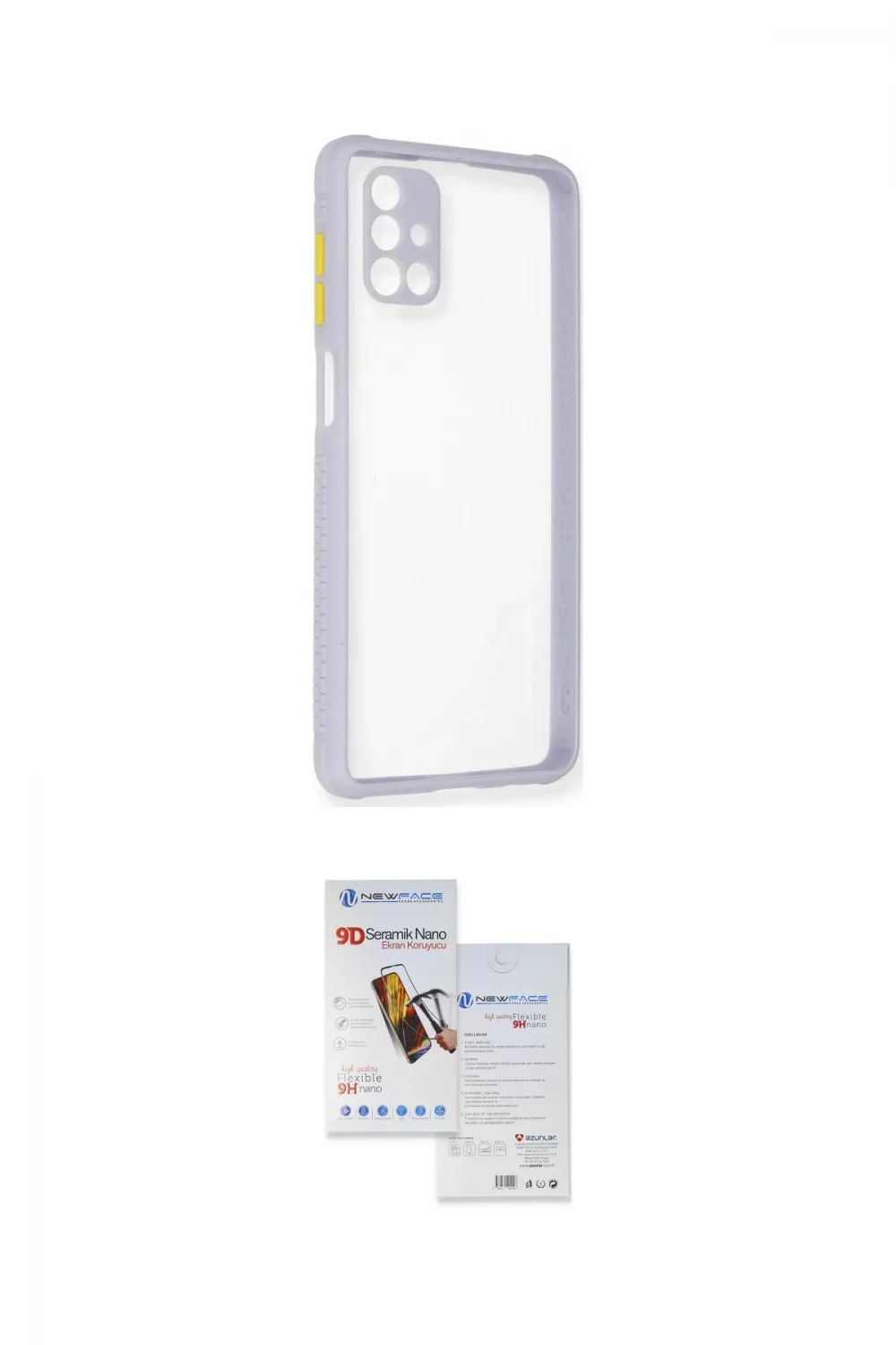 ieg™ Galaxy M51 Kılıf Nova Asil Özel Seri - Siyah Seramik Nano Ekran Koruyucu