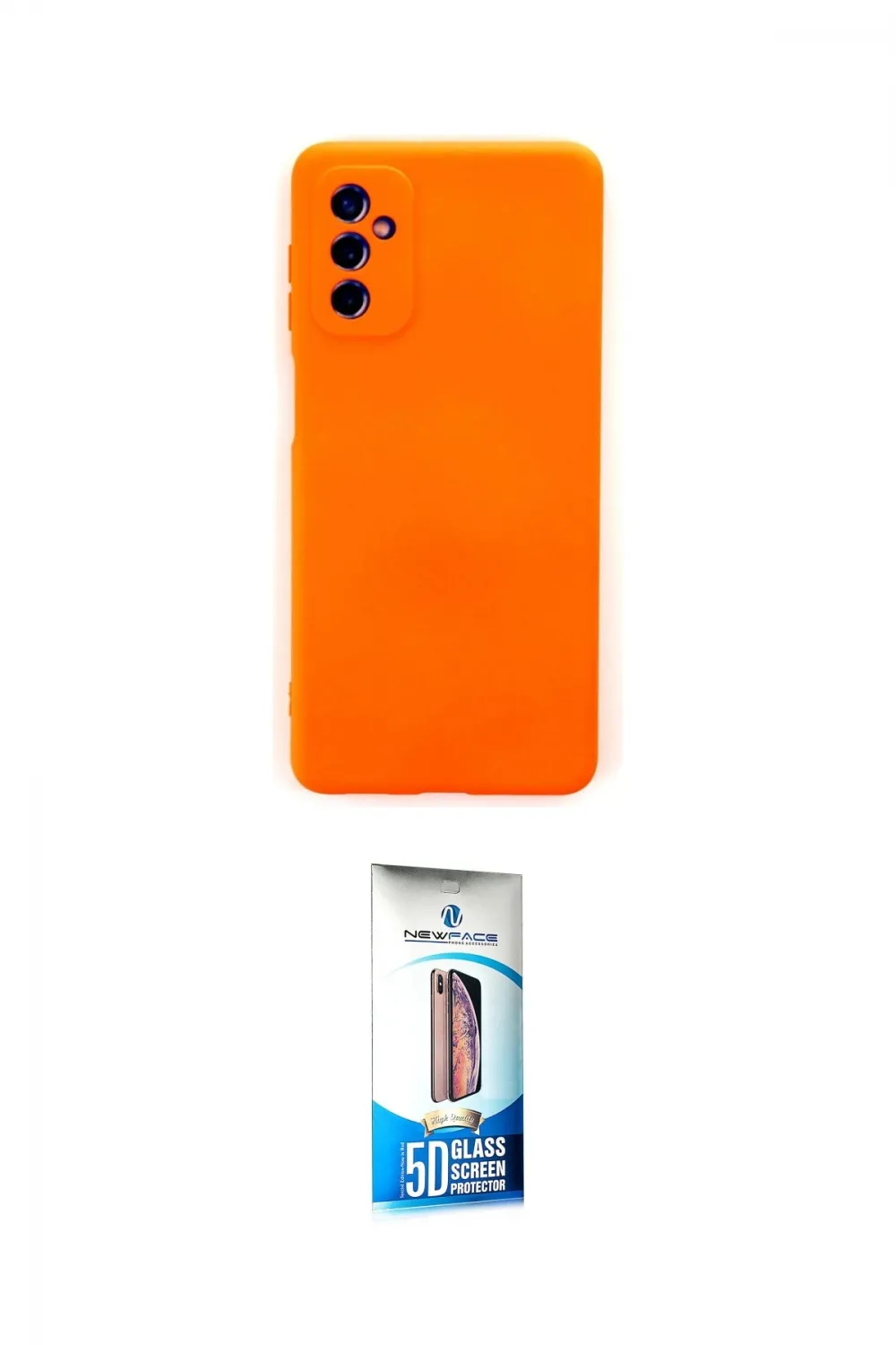 ieg™ Galaxy M52 5G Kılıf Ahenk Serisi - Siyah 5D Eko Cam Ekran Koruyucu