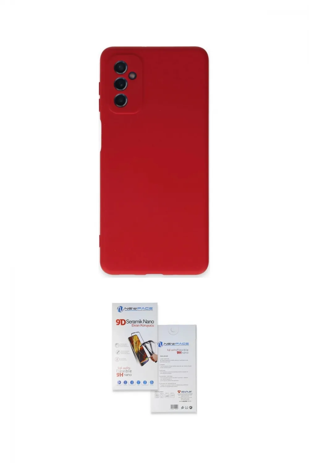 ieg™ Galaxy M52 5G Kılıf Ahenk Serisi - Siyah Seramik Nano Ekran Koruyucu