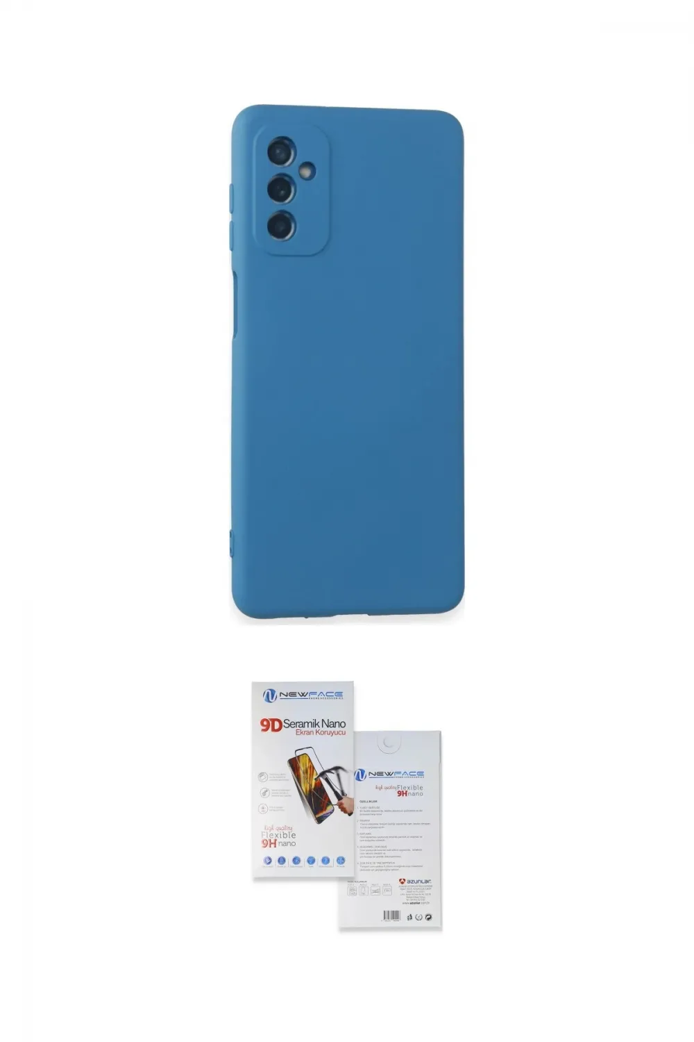 ieg™ Galaxy M52 5G Kılıf Ahenk Serisi - Siyah Seramik Nano Ekran Koruyucu