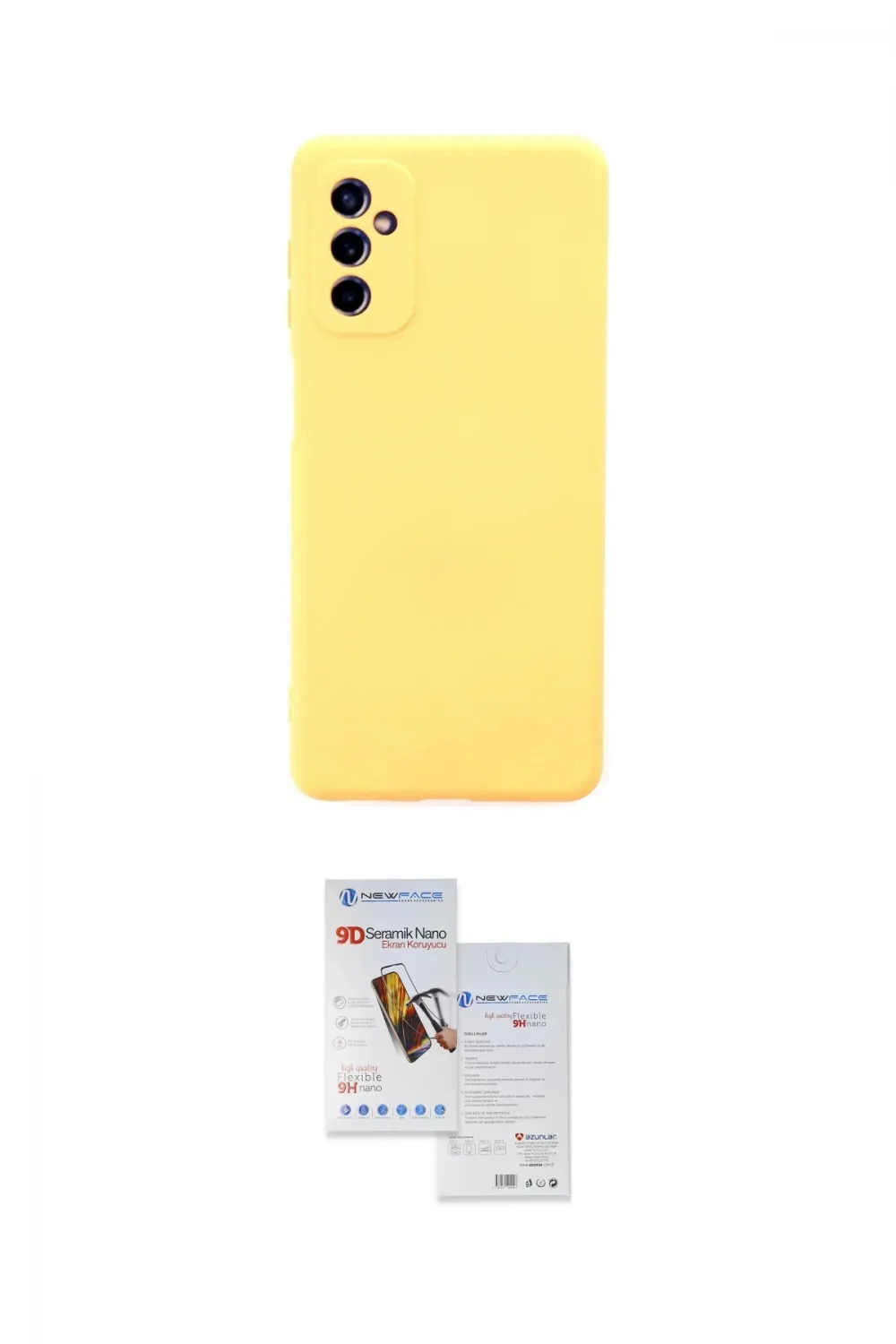 ieg™ Galaxy M52 5G Kılıf Ahenk Serisi - Siyah Seramik Nano Ekran Koruyucu