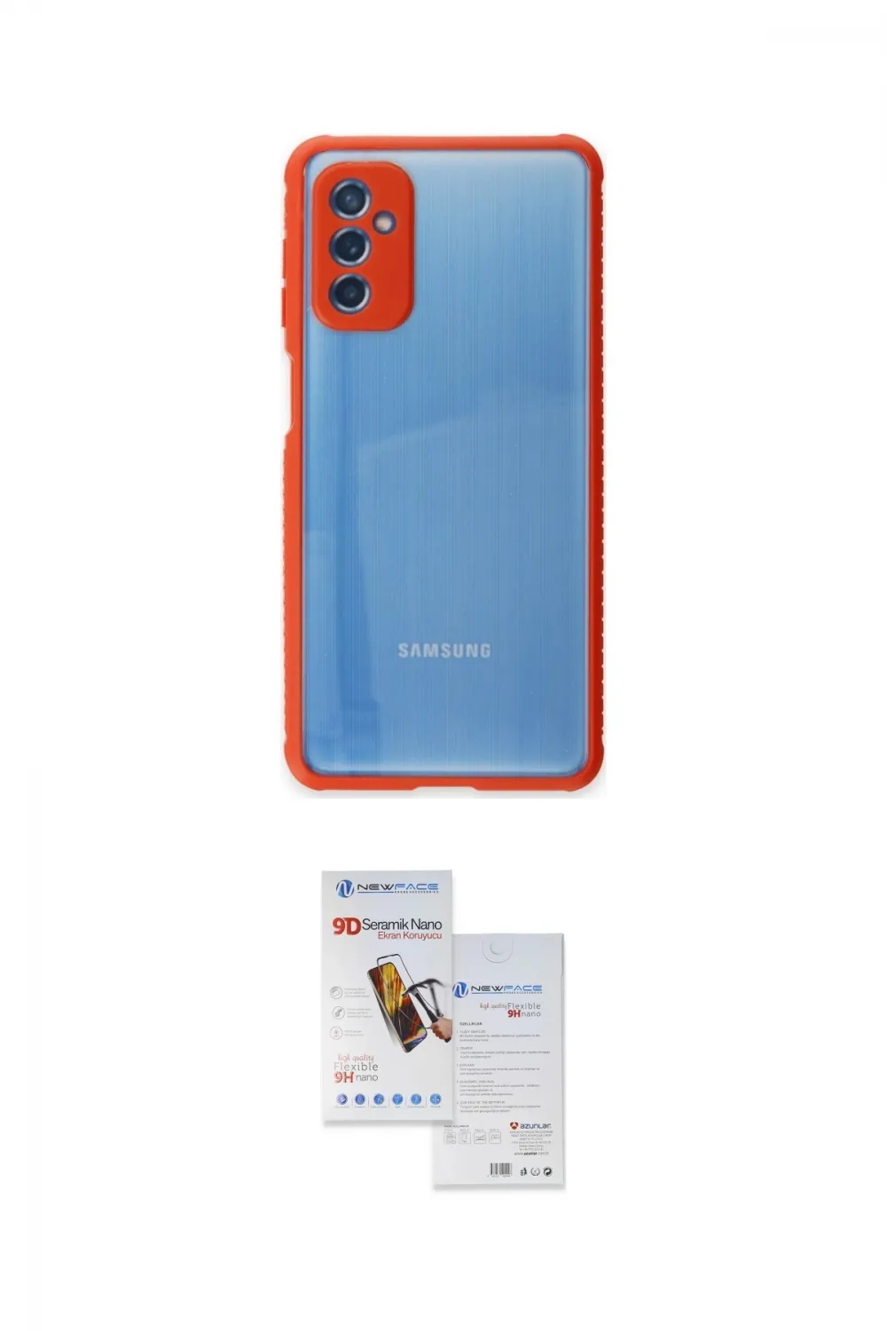 ieg™ Galaxy M52 5G Kılıf Nova Asil Özel Seri - Siyah Seramik Nano Ekran Koruyucu