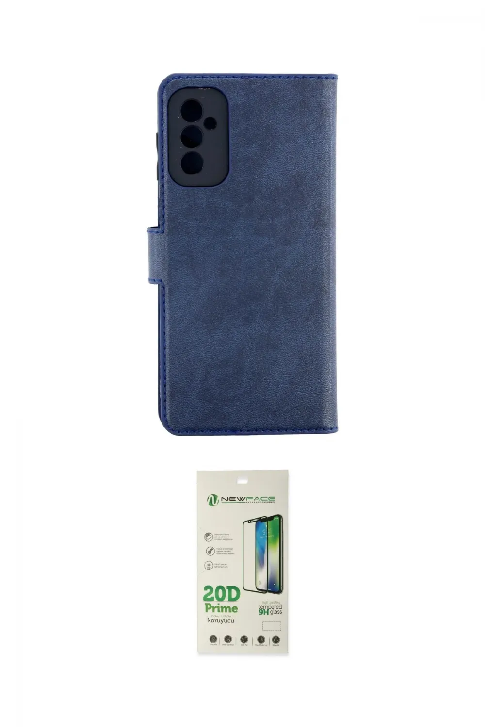 ieg™ Galaxy M52 5G Kılıf Siluet Işık Serisi - Siyah 20D Premium Cam Ekran Koruyucu