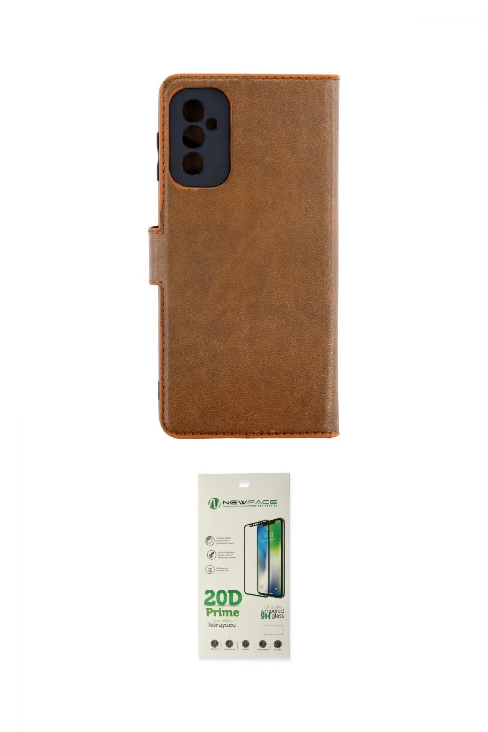ieg™ Galaxy M52 5G Kılıf Siluet Işık Serisi - Siyah 20D Premium Cam Ekran Koruyucu