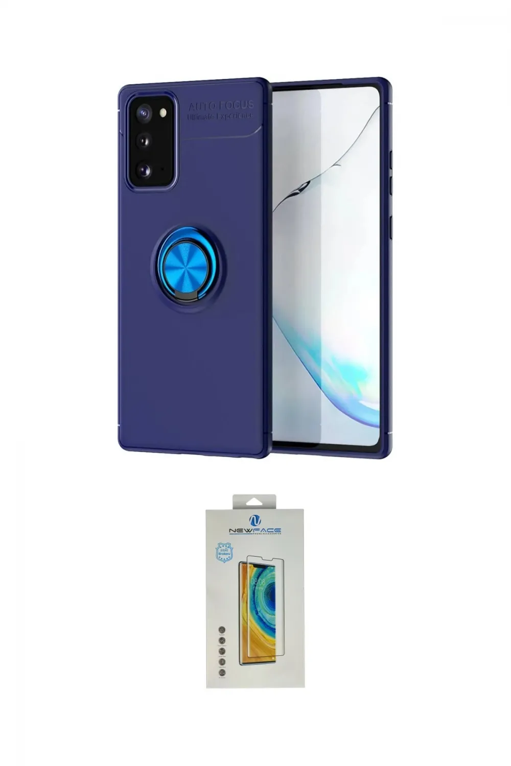 ieg™ Galaxy Note 20 Kılıf Yankı Form Prime - Şeffaf Polymer Nano Ekran Koruyucu
