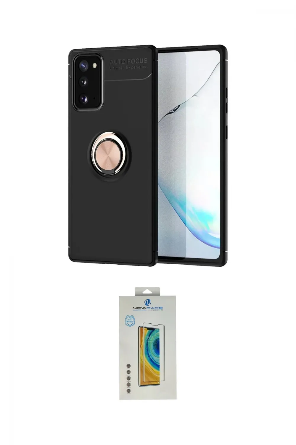 ieg™ Galaxy Note 20 Kılıf Yankı Form Prime - Şeffaf Polymer Nano Ekran Koruyucu