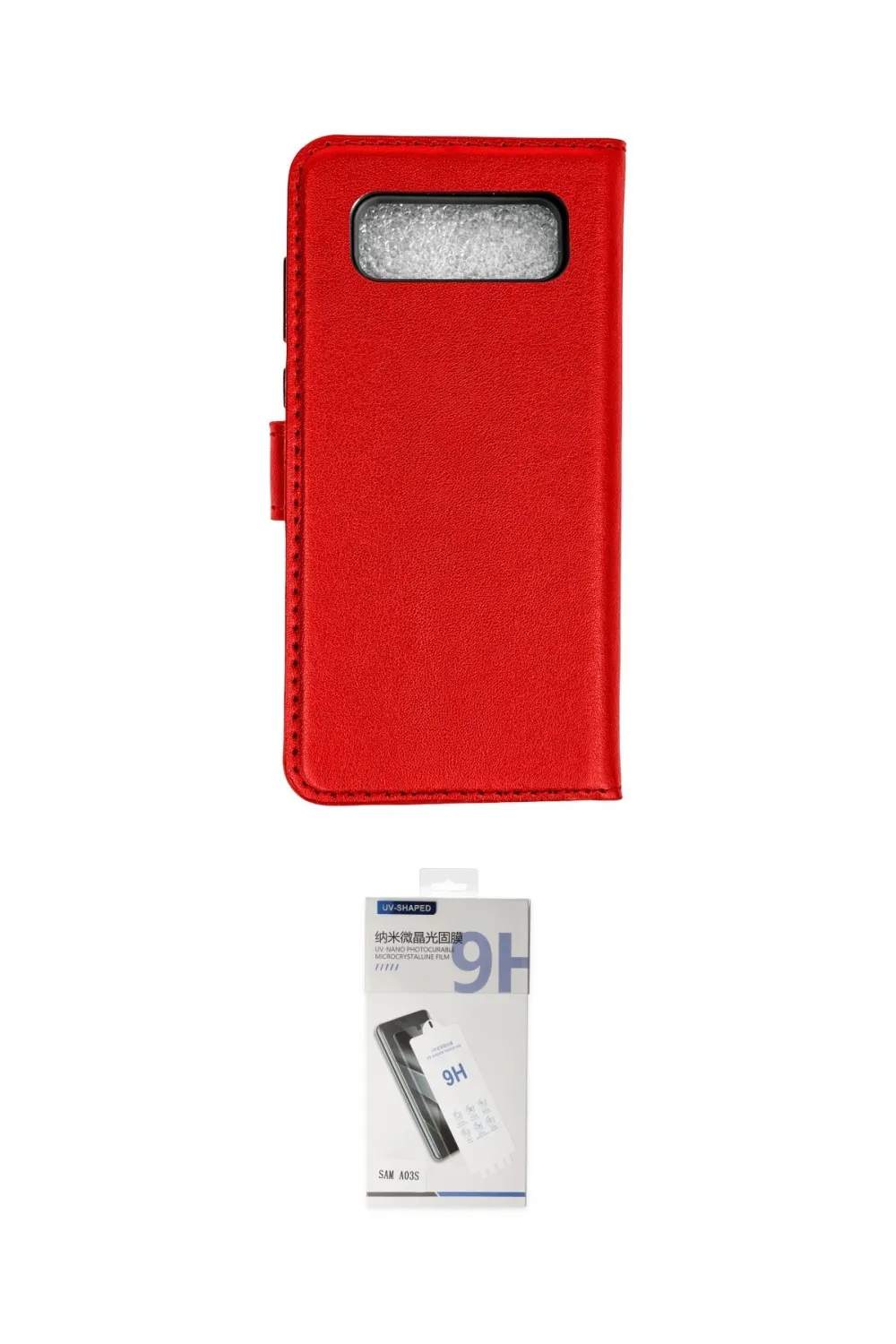 ieg™ Galaxy Note 8 Kılıf Siluet Işık Serisi - Şeffaf Uv Polymer Nano Ekran Koruyucu