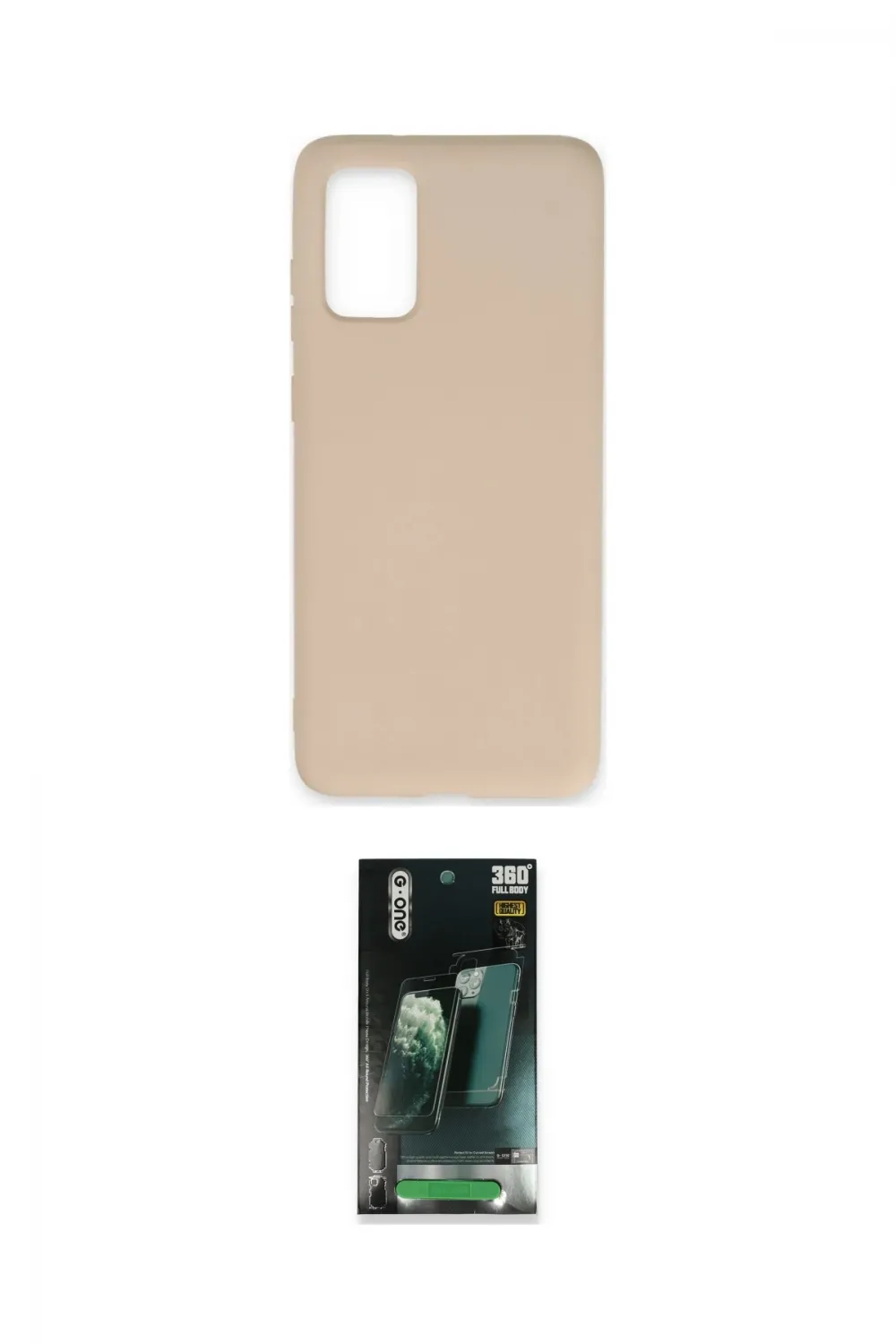 ieg™ Galaxy S20 Kılıf Ahenk Serisi - Şeffaf 360 Full Body Arka Koruyucu