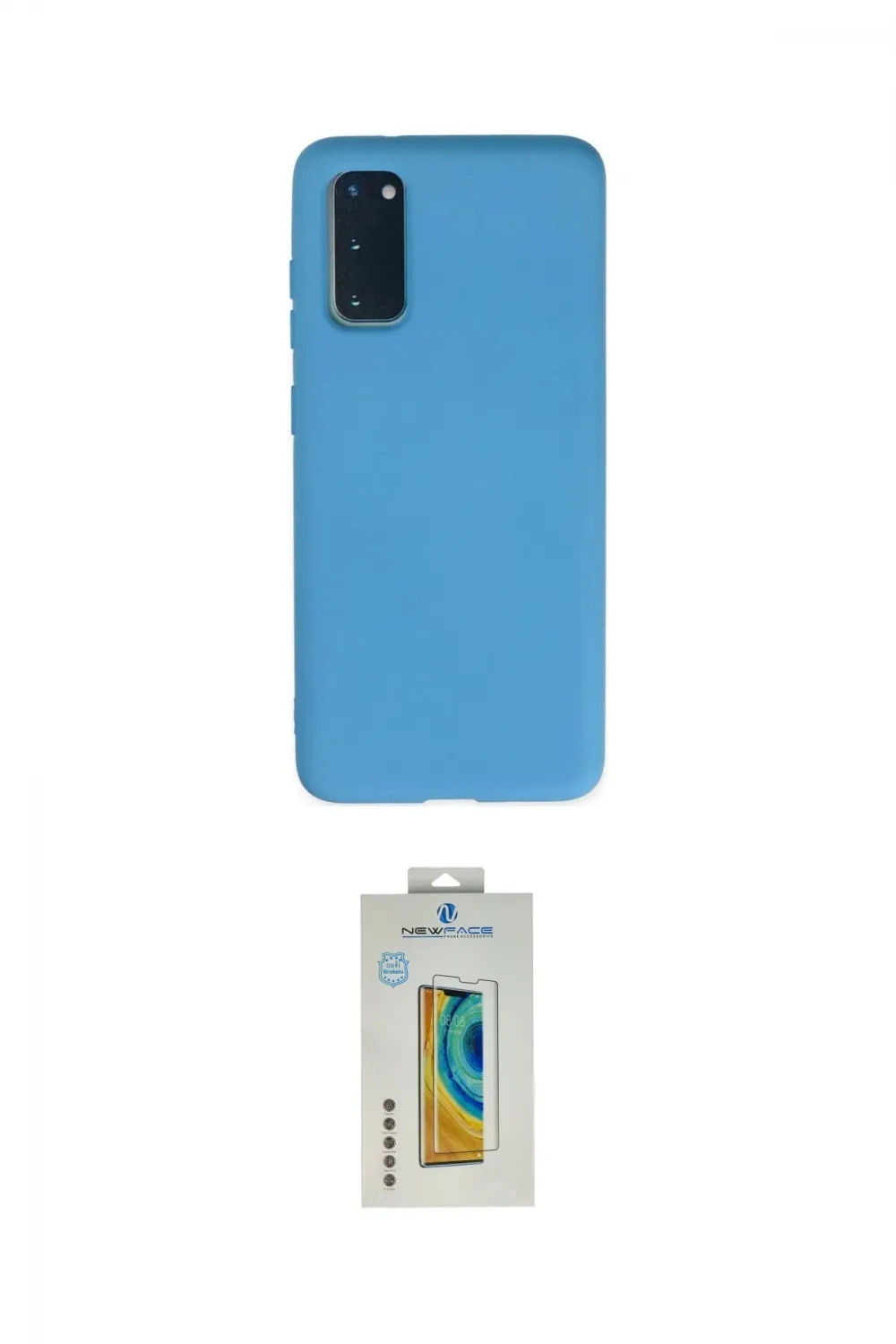 ieg™ Galaxy S20 Kılıf Ahenk Serisi - Şeffaf Polymer Nano Ekran Koruyucu