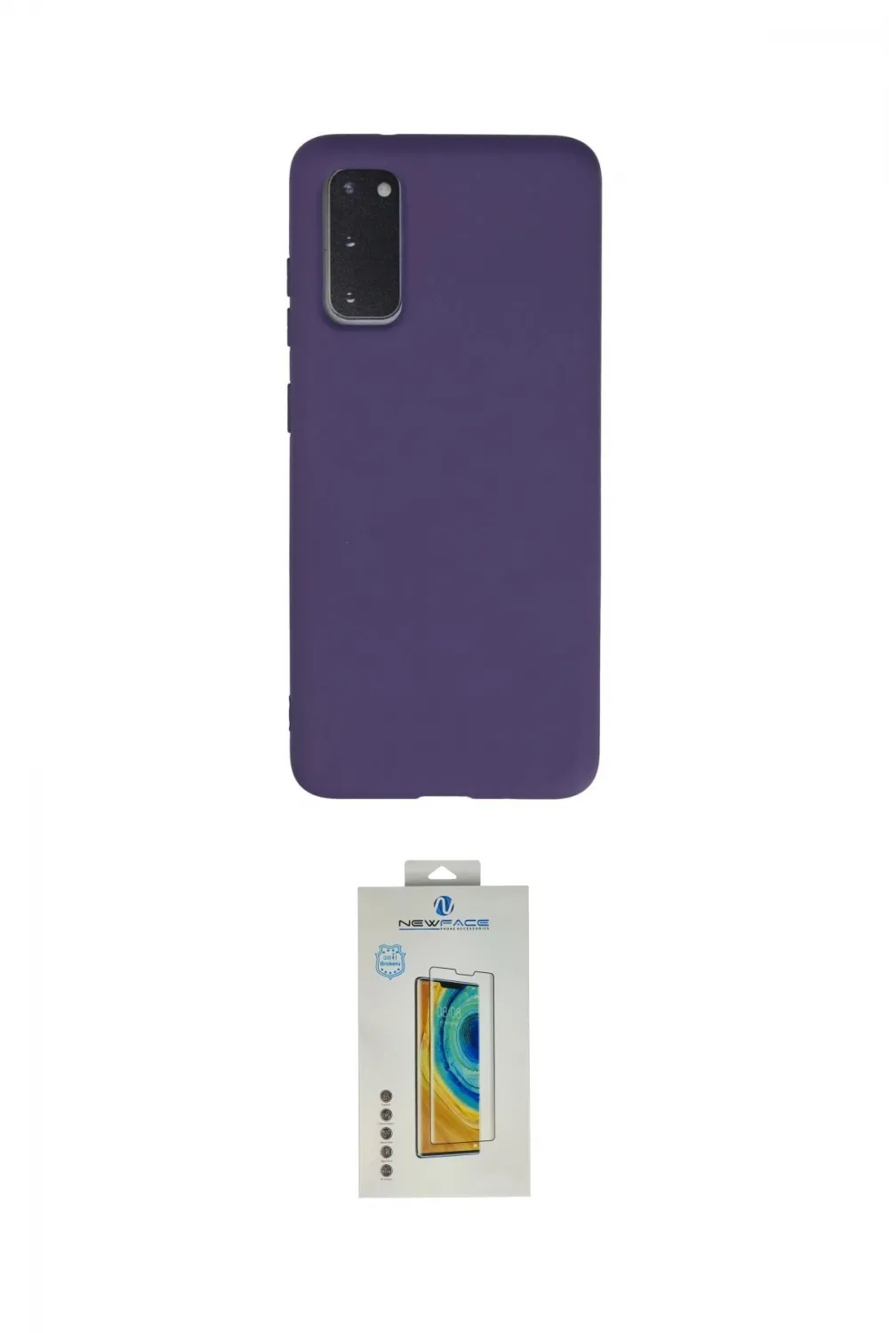 ieg™ Galaxy S20 Kılıf Ahenk Serisi - Şeffaf Polymer Nano Ekran Koruyucu