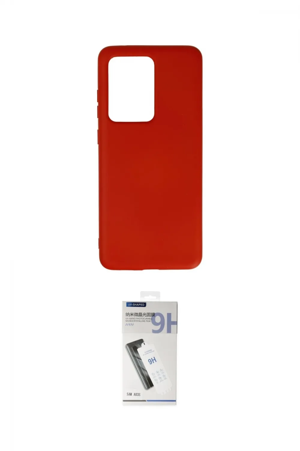 ieg™ Galaxy S20 Ultra Kılıf Ahenk Serisi - Şeffaf Uv Polymer Nano Ekran Koruyucu
