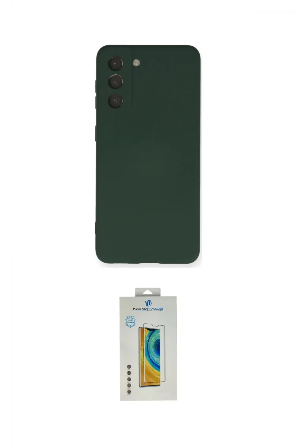 ieg™ Galaxy S21 Kılıf Ahenk Serisi - Şeffaf Polymer Nano Ekran Koruyucu