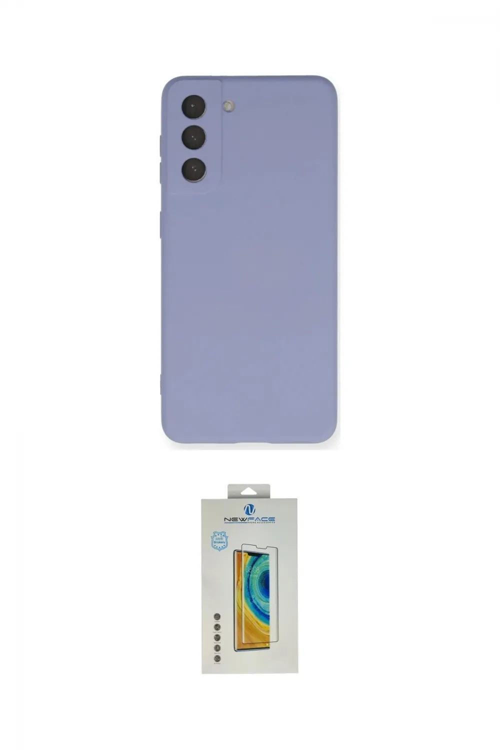 ieg™ Galaxy S21 Kılıf Ahenk Serisi - Şeffaf Polymer Nano Ekran Koruyucu
