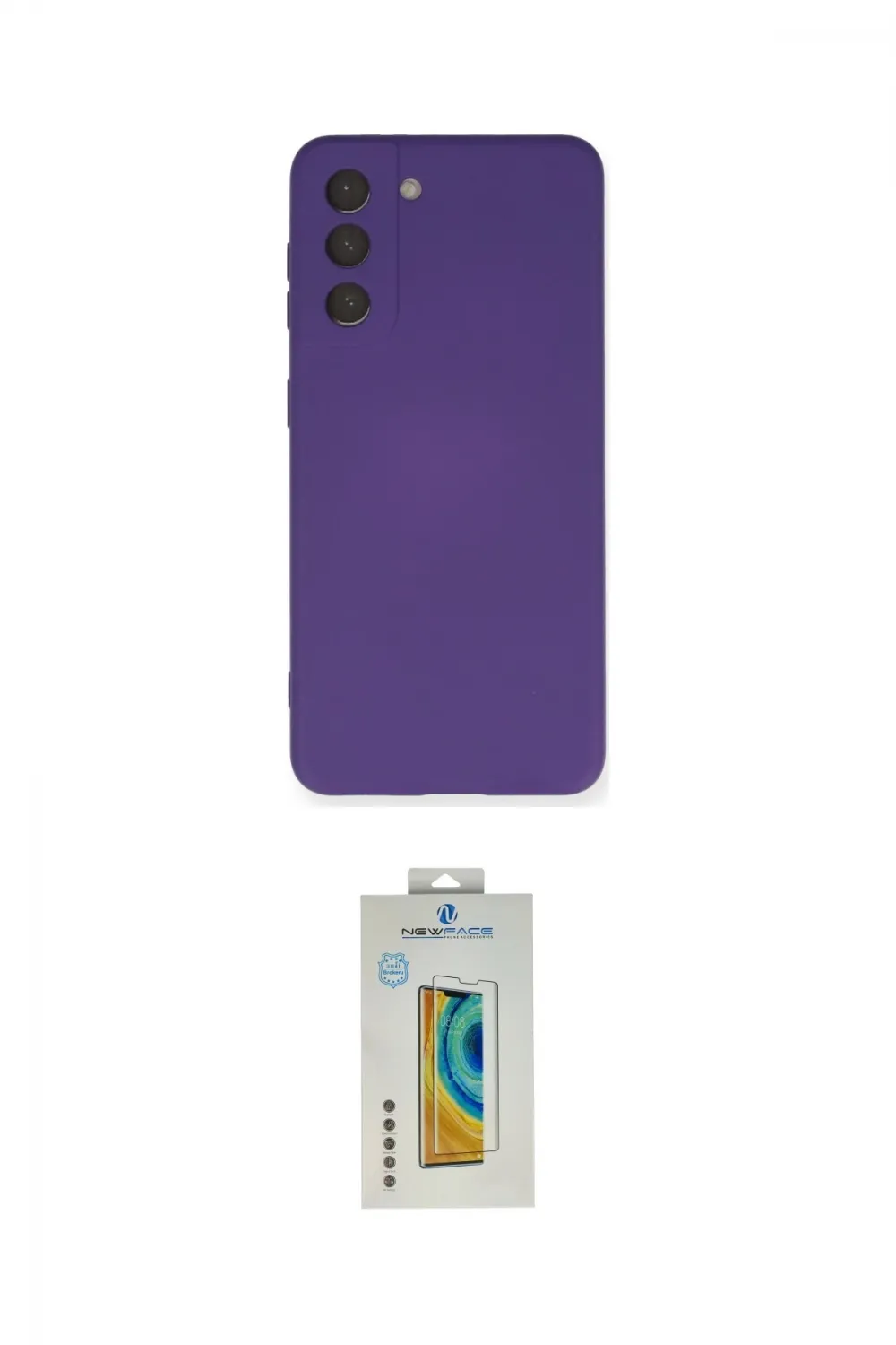 ieg™ Galaxy S21 Kılıf Ahenk Serisi - Şeffaf Polymer Nano Ekran Koruyucu