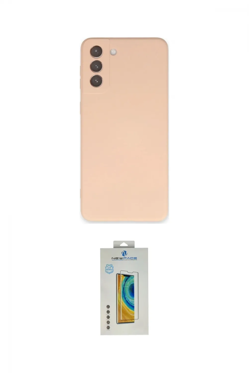 ieg™ Galaxy S21 Kılıf Ahenk Serisi - Şeffaf Polymer Nano Ekran Koruyucu