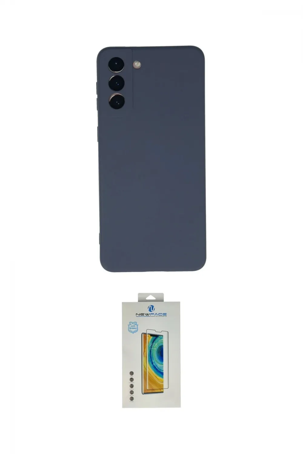 ieg™ Galaxy S21 Plus Kılıf Ahenk Serisi - Şeffaf Polymer Nano Ekran Koruyucu