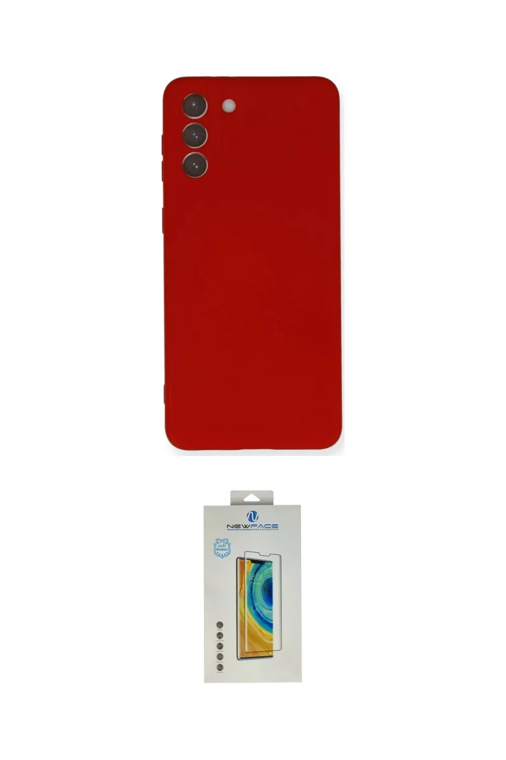 ieg™ Galaxy S21 Plus Kılıf Ahenk Serisi - Şeffaf Polymer Nano Ekran Koruyucu