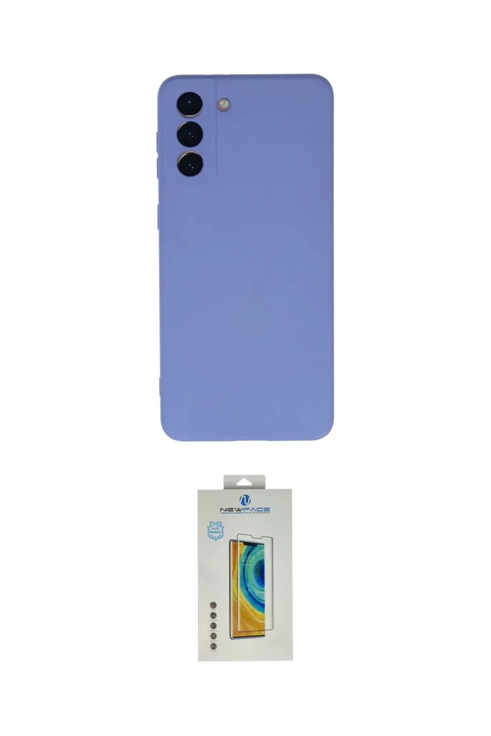 ieg™ Galaxy S21 Plus Kılıf Ahenk Serisi - Şeffaf Polymer Nano Ekran Koruyucu