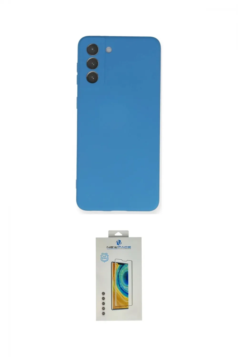 ieg™ Galaxy S21 Plus Kılıf Ahenk Serisi - Şeffaf Polymer Nano Ekran Koruyucu