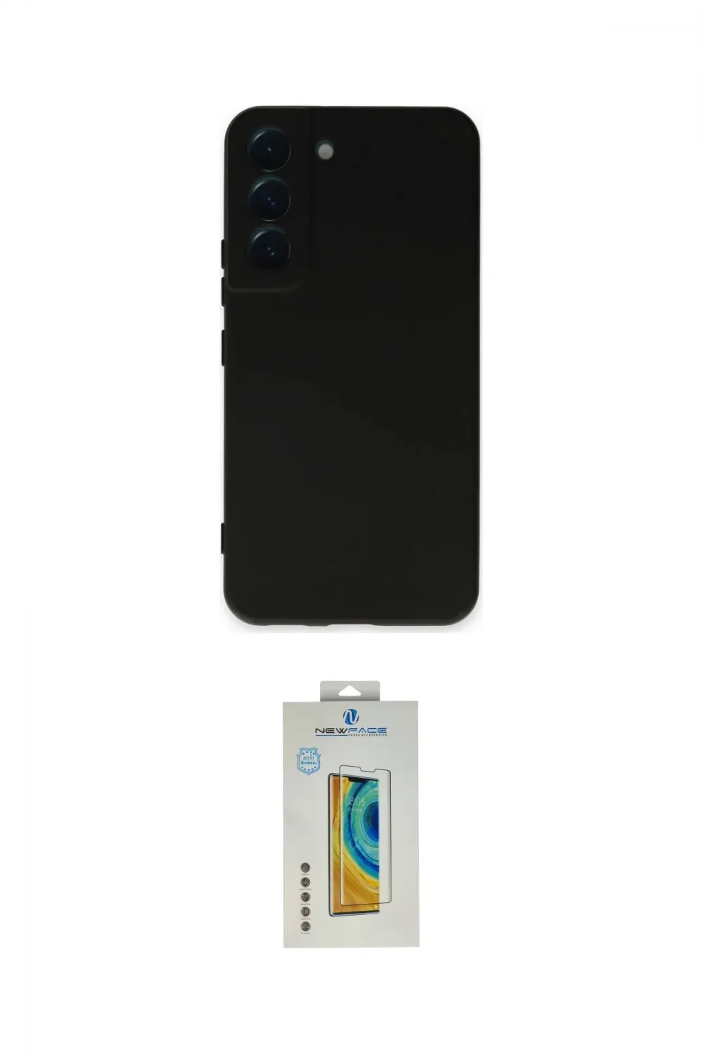 ieg™ Galaxy S22 Kılıf Ahenk Serisi - Şeffaf Polymer Nano Ekran Koruyucu