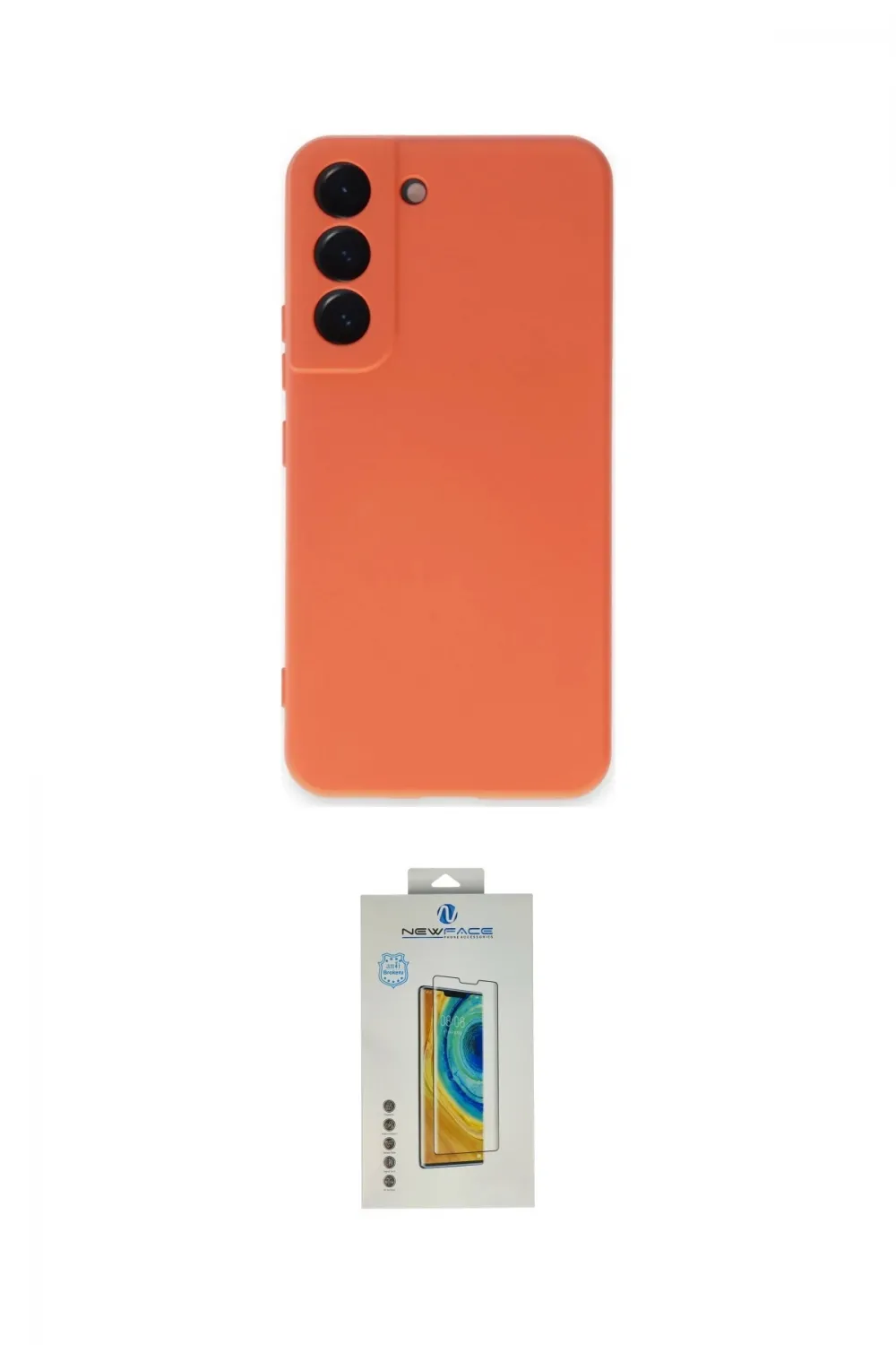 ieg™ Galaxy S22 Kılıf Ahenk Serisi - Şeffaf Polymer Nano Ekran Koruyucu